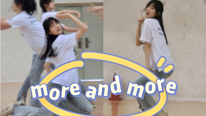 No one told me this dance would be so tiring before I started! 16-year-old girl's high school basket