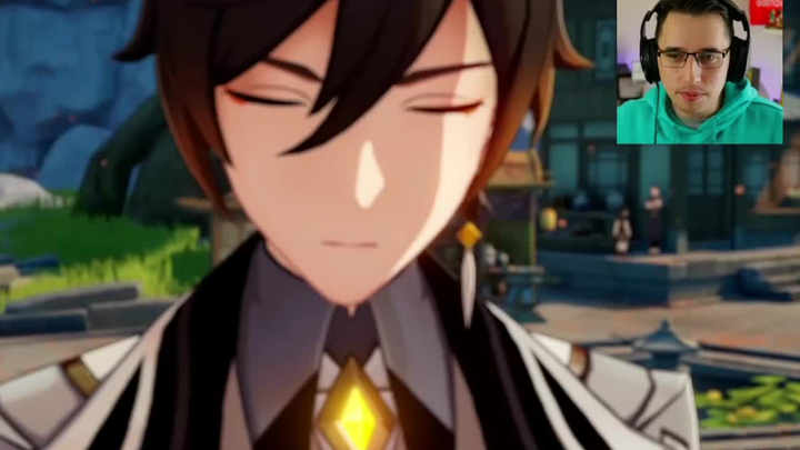 [Genshin Impact] Foreign Zelda players react to Zhongli's [Tingshu Ren] PV
