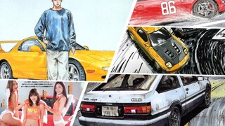 [Komentar komik dan dubbing] Sekuel Initial D Murid Takumi Fujiwara mengendarai GT86 dan memandu Ryo