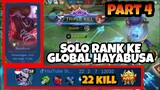 SOLO RANK KE GLOBAL HAYABUSA Part 4 | Stenly Hayabusa Gameplay