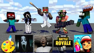 Monster School_ SEASON 3 ALL EPISODE - Minecraft Animation