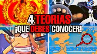 LAS 4 MINI-TEORÍAS DE ONE PIECE QUE NUNCA OS CONTÉ