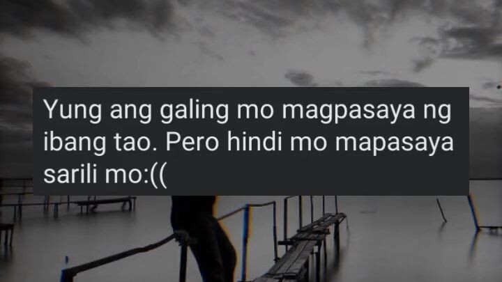 yung ang galing mong magpasaya ng ibang tao🥺😔