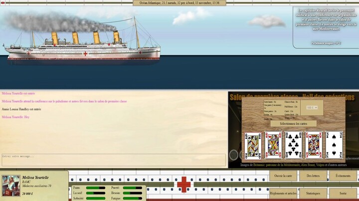 Britannic Voyage RPG 2024 ( Episode 02 ) - Une Après-Midi Sur Le HMHS Britannic