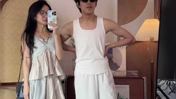 春夏穿搭指南之我穿啥男朋友穿啥