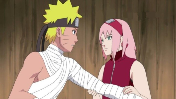 MOMEN SAKURA DAN NARUTO HAMPIR ANU