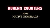 Korean Counters using Native Numerals for EPS-TOPIK examination sample #philippines #korea
