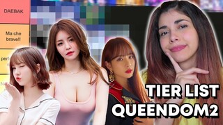 KPOP TIER LIST: ROUND 1 di QUEENDOM 2