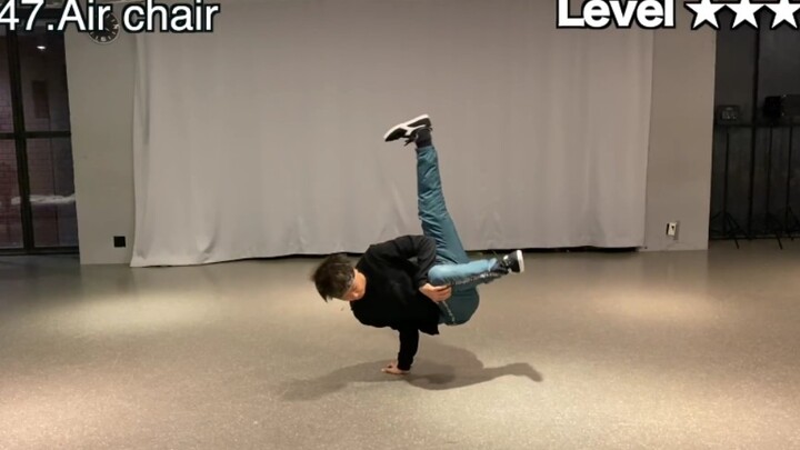 bboy从初学到提升必备的58种技能