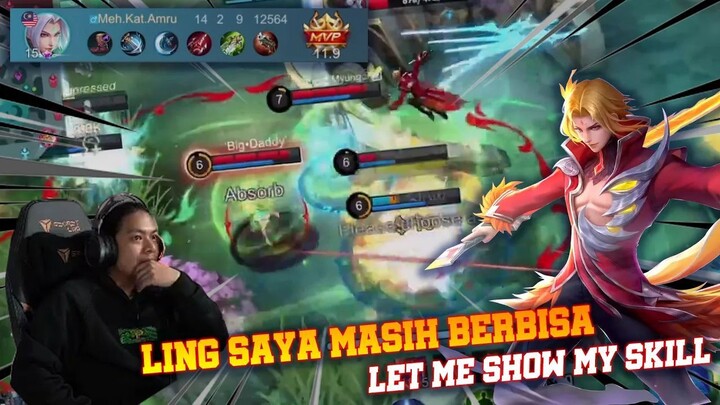 NO ONE CAN'T RUN FROM MY SWORD ! LING SAYA MASIH BERBISA ! COMETOPAPA MLBB