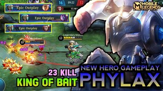 Phylax Mobile Legends , Phylax Gameplay Overpower Hero - Mobile Legends Bang Bang