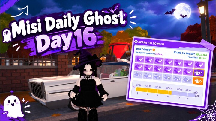 Misi Daily Ghost Day 16 Bloxburg Event Halloween