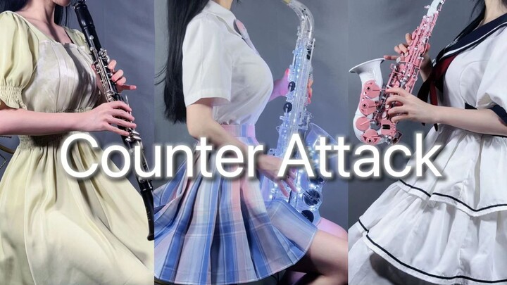 海的对面是自由吗🌸《Counter Attack》萨克斯谱，单簧管谱🌸进击的巨人OST