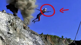 拿命拍戏 奥特曼10米高说跳就跳