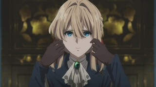 "Dengarkan jam di arah yang berlawanan seribu kali, dan ingin kembali ke waktu dan ruang di mana kamu mencintaiku" [Violet Evergarden]