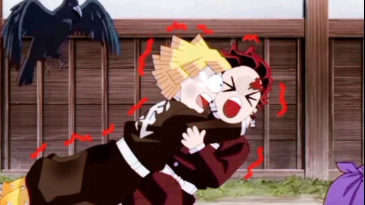 everytime zenitsu and tanjiro meet 🤣🤣.