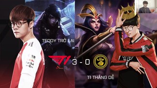 Teddy trở lại, T1 đại thắng tiến thẳng vào Bán Kết LCK Mùa Hè 2021 | BLV Hoàng Sama