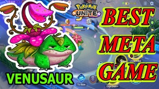 Liên Quân Pokemon - Best Meta Game Venusaur Đi Đường Chuẩn Nhất Cân Team Pokemon Unite - Top Game