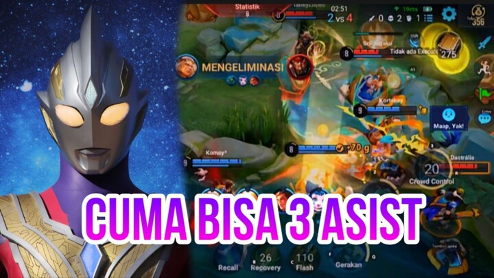 CUMA BISA 3 ASIST