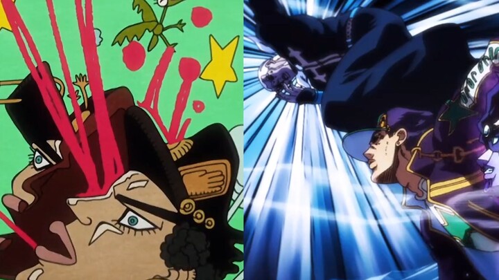 Boingo's prophecy is absolutely correct, Jotaro fulfilled his destiny in the Sea of Stone