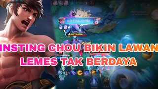 INSTING CHOU BIKIN LAWAN LEMES TAK BERDAYA