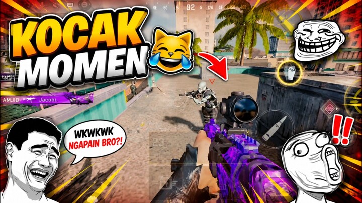 wkwkwk sleding jump😹 - blood strike gameplay