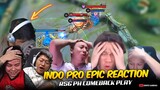 INDO PRO PLAYERS EPIC REACTION ON RSG PH COMEBACK PLAY vs RRQ 😲😱