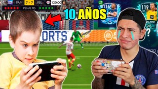 ESTE NIÑO DE 10 AÑOS me HUMILLA en FIFA MOBILE 😭 *Desinstalaré este juego*