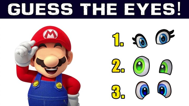 Find The Odd One Out Super Mario #35 | Spot the difference Super Mario Quiz Games