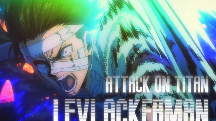⚡God of War Against the Wind-Captain Levi⚡【Attack on Titan Character Commemorative Mixed Cut #1】