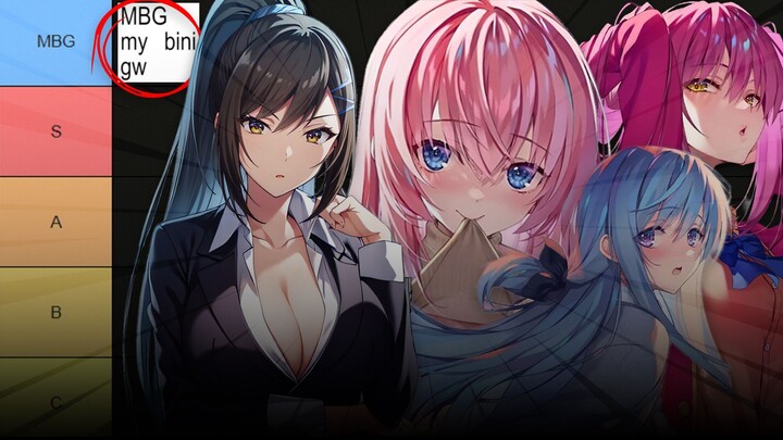 Tier List Karakter Tercantik di Classroom of the Elite!