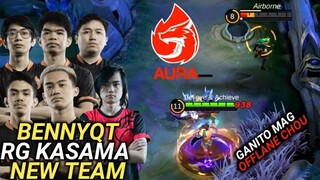 BENNYQT RG KASAMA ANG NEW TEAM Solid ng line up nila.