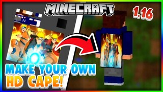 HOW TO MAKE YOUR OWN CAPES IN MCPE | MAKE YOUR OWN CAPES FOR MCPE 1.16