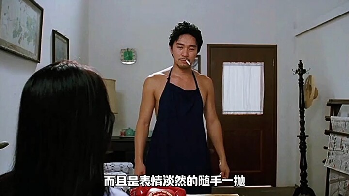 Stephen Chow did that hat-throwing move countless times during filming.
