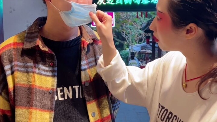 Handsome Guy Wants to Clock Out: Calling Out to Customers Like This!