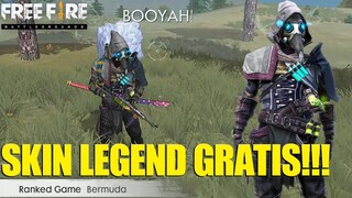 BUNDLE LEGEND GRATIS TAPI EFEKNYA KEREN PARAH !!! PLAGUE DOCTOR COSTUME GAMEPLAY - FREE FIRE