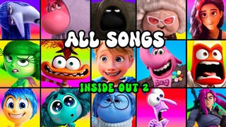 All Inside Out 2 Songs And Music Videos! (ALL CHARACTERS!)