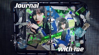 °°撕aespa专辑做手帐｜WINTER Savage内页改造｜thence手帐本