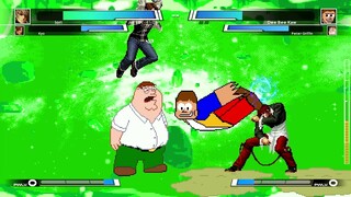 M.U.G.E.N Request Battle: Kyo & Iori vs. Dee Bee Kaw vs Peter Griffin