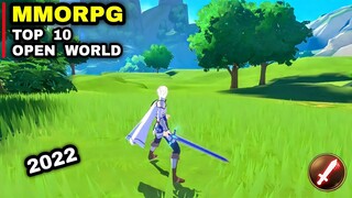 Top 10 Best MMORPG on 2022 | 10 Best Open World Multiplayer Games MMORPG on MOBILE 2022