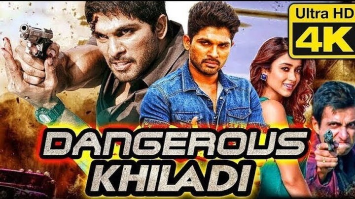 Dangerous Khiladi (JULAY) HINDI 4K Allu Arjun Blockbuster Action Romantic Movie
