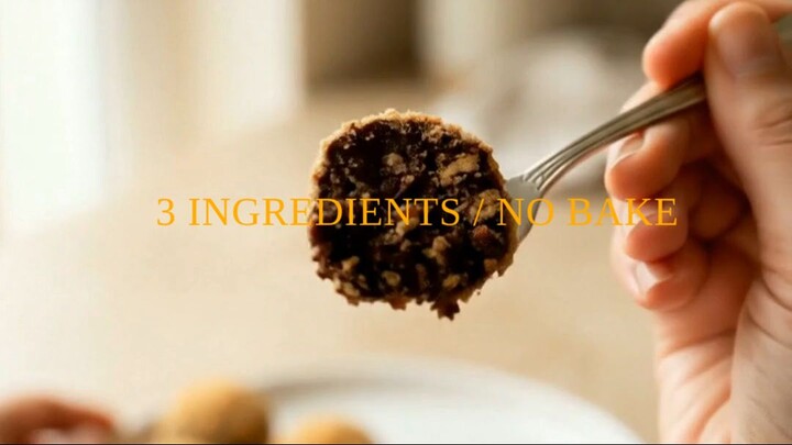 3-Ingredient Chocolate Truffles | No Bake, No Oven! 免烤巧克力松露 只需3种食材 治愈甜点