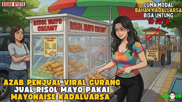 AZAB PENJUAL VIRAL CURANG JUAL RISOL MAYO PAKAI MAYONAISE KADALUARSA