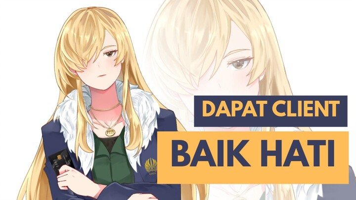 MY FIRST COMMISSION??? Kali Ini Client-ku Sangat Puas dengan Sajianku! [Speed Paint]