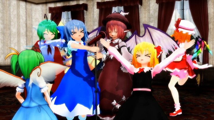 【Touhou MMD】Four Types of People in Gensokyo