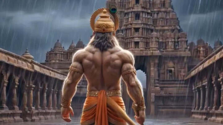 जब हनुमान जी ने जमीन पर मारी गदा 😱🚩 फिर जो हुआ…।🔥