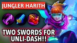 HOW TO CARRY USING HARITH AND THIS TWO SWORDS FOR UNLI-DASH! | MLBB | HARITH BEST BUILD AND GAMEPLAY