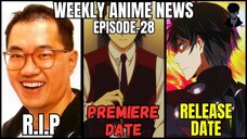 Weekly Anime News Episode 28 | WAN 28