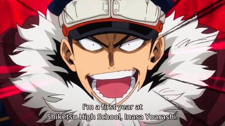 Inasa Yoarashi Loves Passion | My Hero Academia