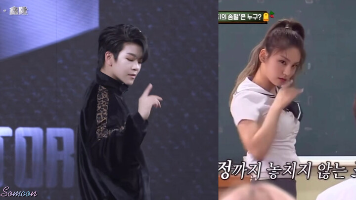 Boystory's He Xinlong and ITZY's Huang Lizhi perform the same JYP trainee dance "STAY" / KCon in Tha